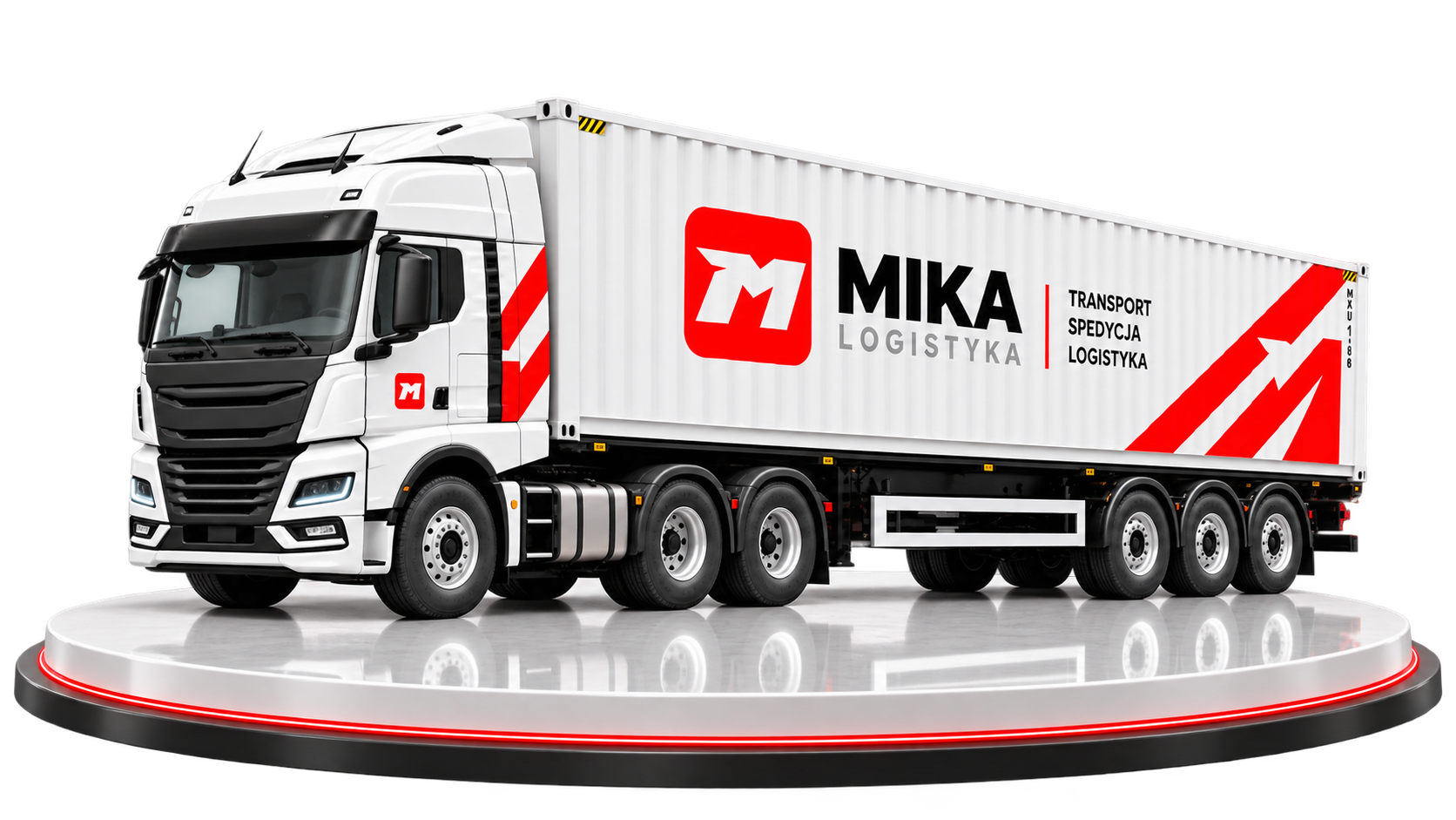 Zestaw transportowy MIKA LOGISTYKA — spedycja i transport krajowy